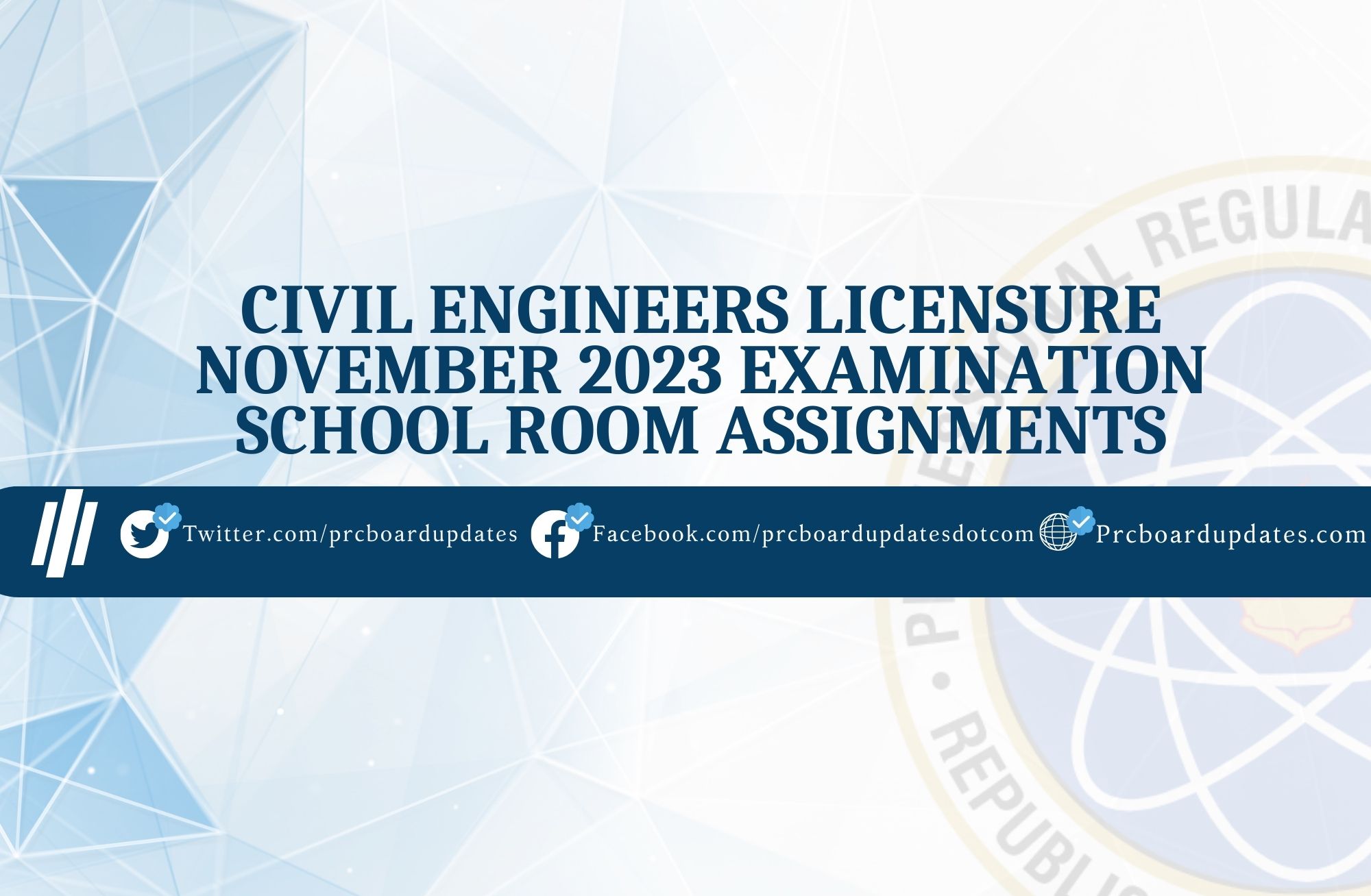 room assignment civil engineering april 2023