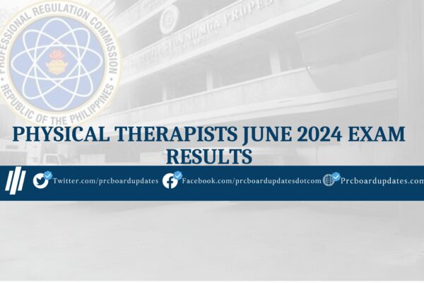 Physical Therapists June 2024 Exam Results