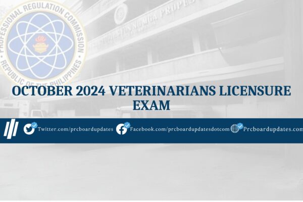 October 2024 Veterinarians Licensure Exam