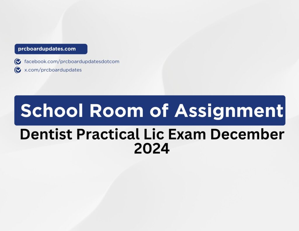 Dentist Practical Lic Exam December 2024