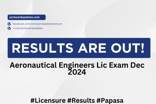 Aeronautical Engineers Lic Exam Dec 2024 Results