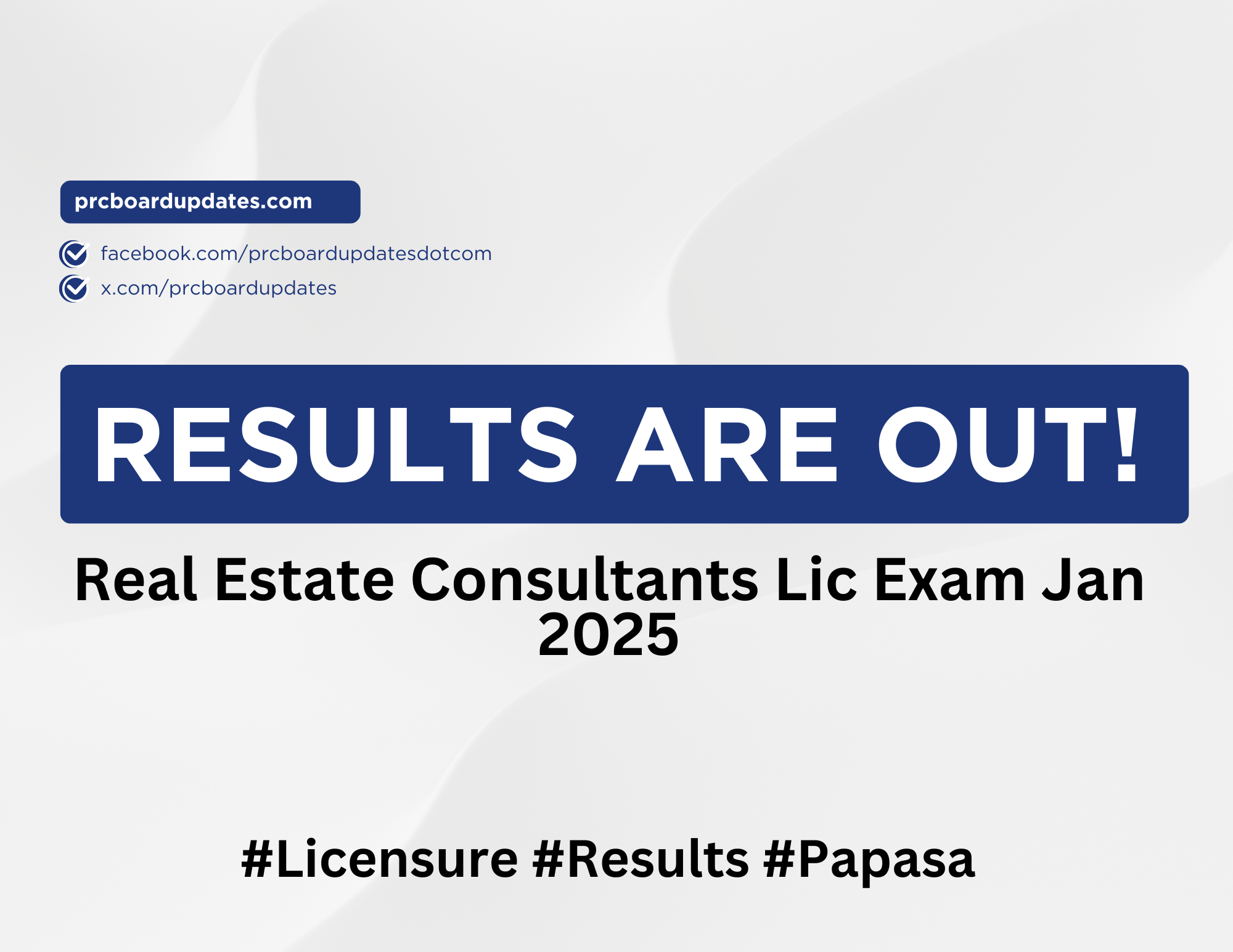 Real Estate Consultants Lic Exam Jan 2025 Results