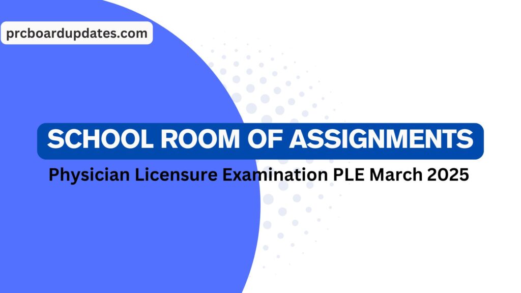 Physician Licensure Examination PLE March 2025