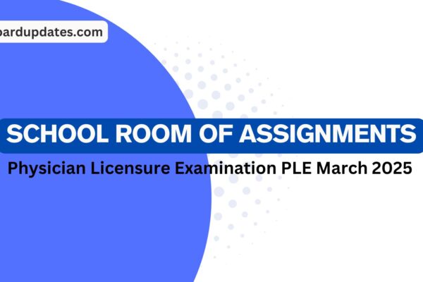 Physician Licensure Examination PLE March 2025