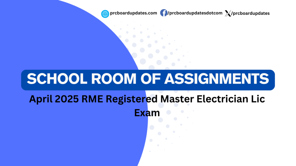 April 2025 RME Registered Master Electrician Lic Exam