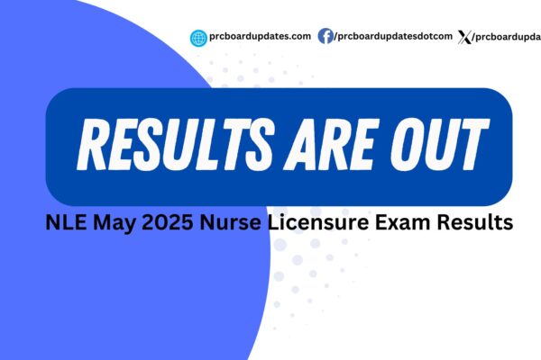 NLE May 2025 Nurse Licensure Exam Results