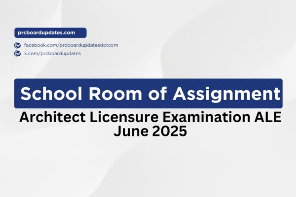 Architect Licensure Examination ALE June 2025