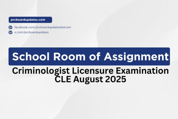 Criminologist Licensure Examination CLE August 2025