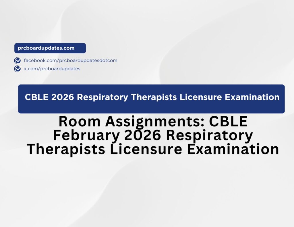 CBLE 2026 Respiratory Therapists Licensure Examination